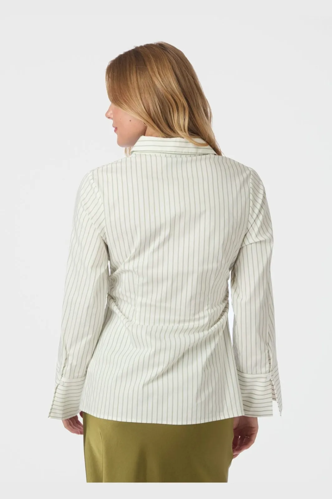 Neo Noir Bluser & Skjorter|Ammevenligt Tøj<Caroli Stripe Shirt 166107