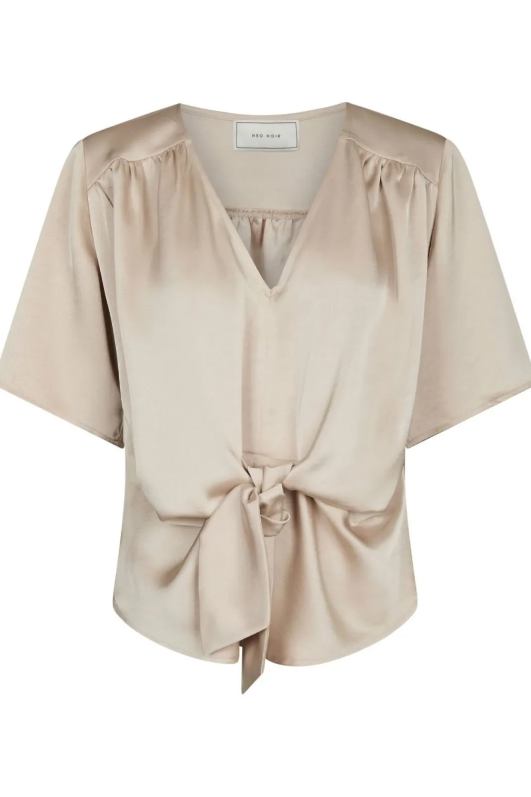 Neo Noir Bluser & Skjorter<Casadia Heavy Sateen Blouse 165695