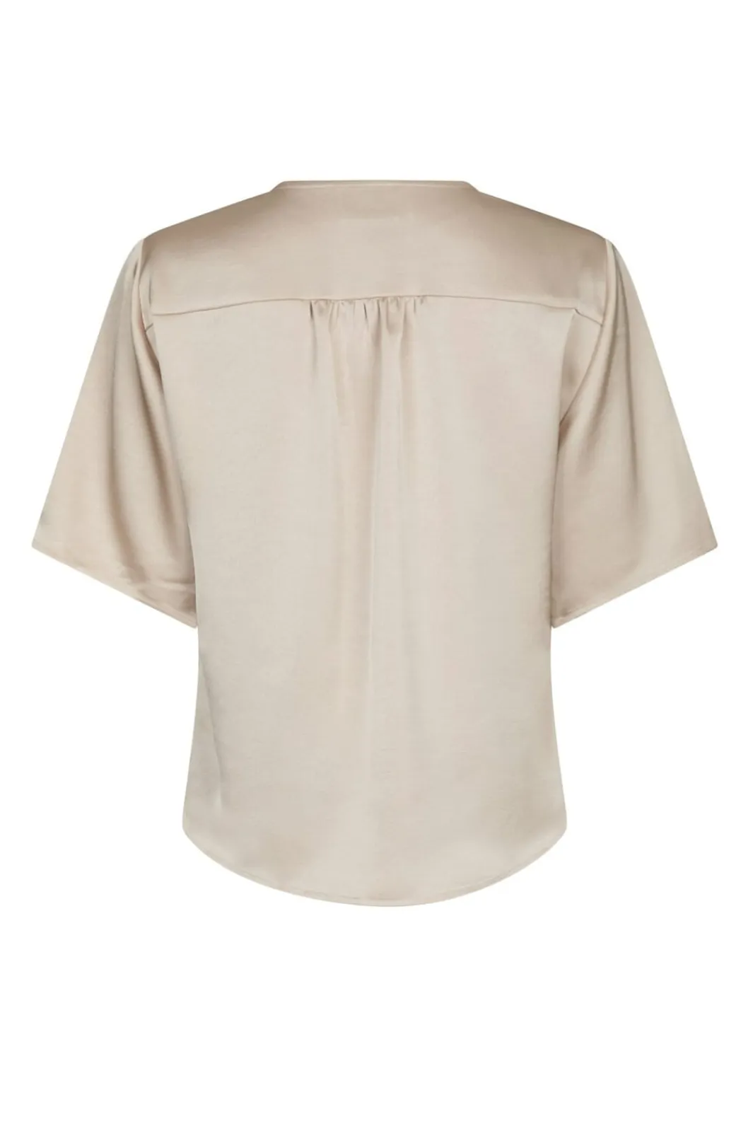 Neo Noir Bluser & Skjorter<Casadia Heavy Sateen Blouse 165695