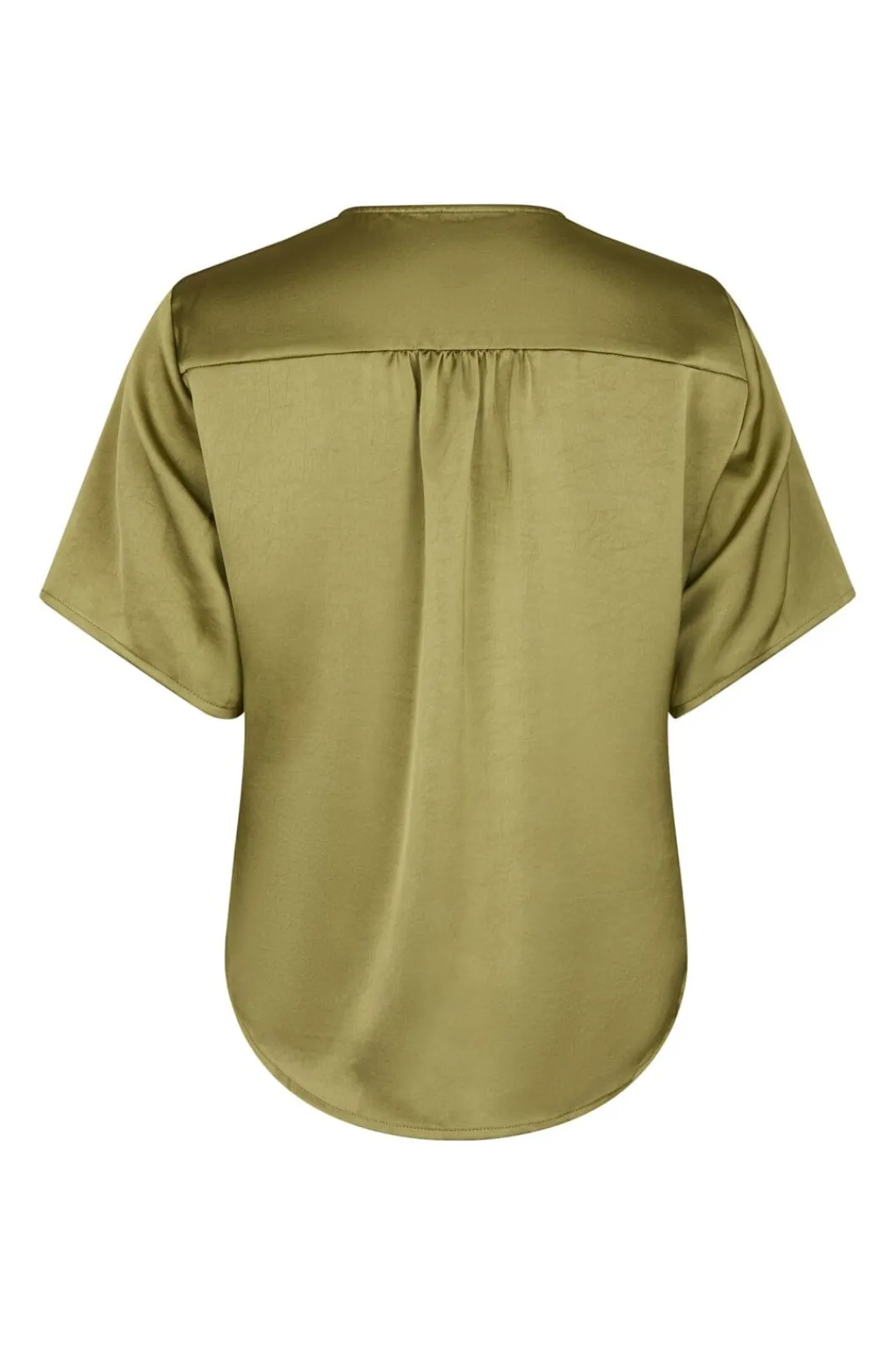 Neo Noir Sæt 🛍️|Bluser & Skjorter<Casadia Heavy Sateen Blouse 165695