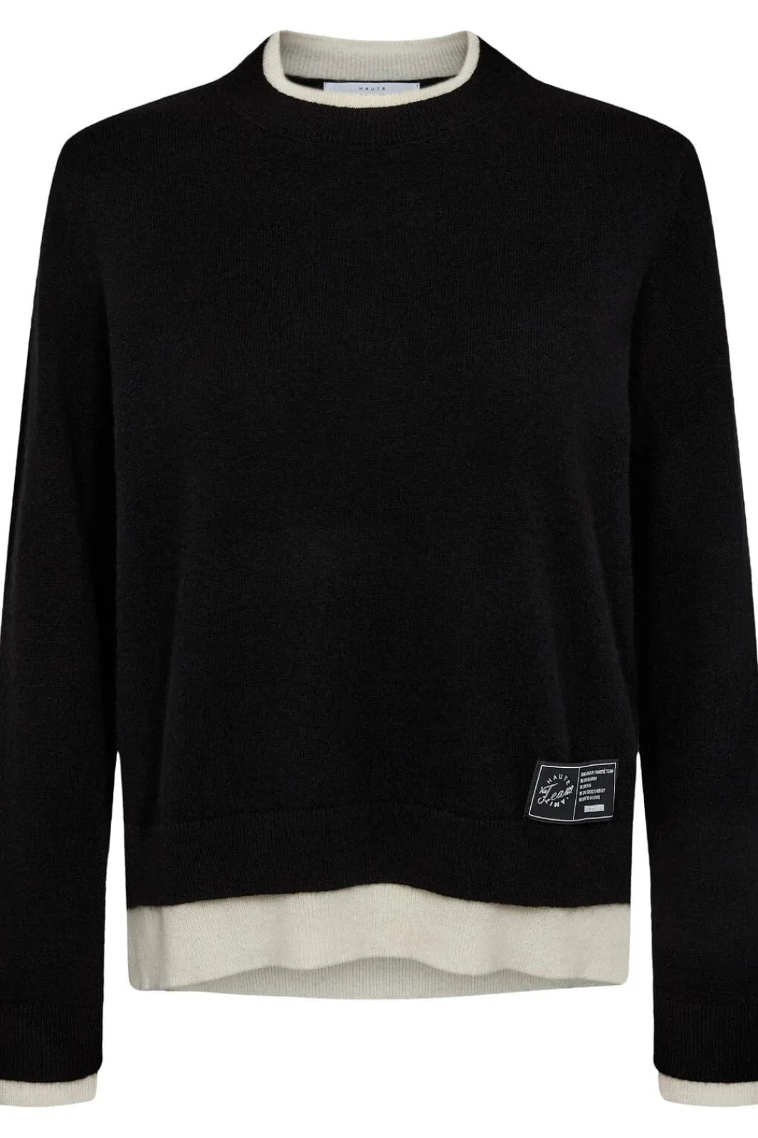 Haute L'Amitié Strik|Bluser & Skjorter<Cash Two-In-One Pullover HL10302