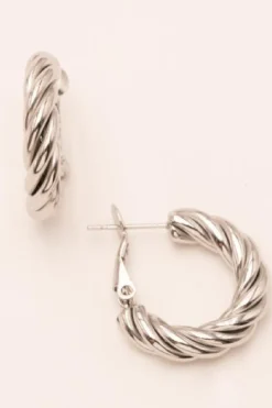 Discount Cassandra Twisted Hoops  BM0614E0480 Øreringe