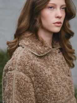 Neo Noir Overtøj & Jakker<Castor Faux Fur Jacket 164862