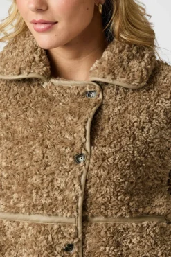 Neo Noir Overtøj & Jakker<Castor Faux Fur Jacket 164862