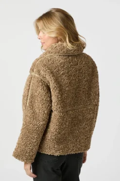 Neo Noir Overtøj & Jakker<Castor Faux Fur Jacket 164862