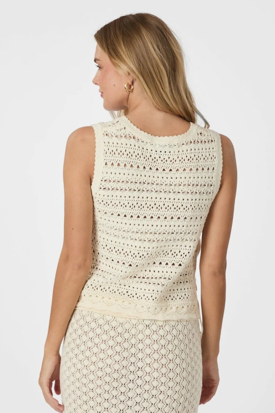 Clearance Catana Crochet Knit Top 165990 Veste