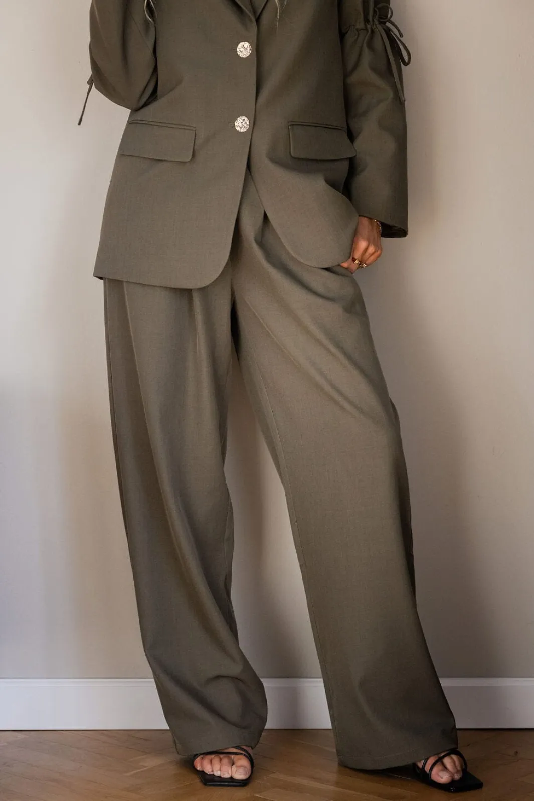 Online Celina Structure Pants 167306 Sæt 🛍️|Jakkesæt