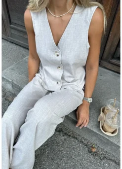 Online Celinaic Vest Sæt 🛍️|Veste