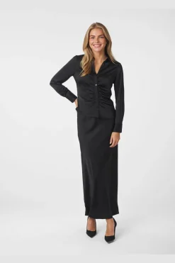 Sale Christy Heavy Sateen Bedaz Shirt 166892 Bluser & Skjorter|Ammevenligt Tøj