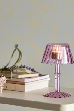 Bloomingville Dekoration Til Hjemmet<Cisco Fyrfadsstage, Rosa, Glas 82061723