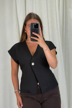 A-bee Sæt 🛍️|T-Shirts & Toppe<Clarice Top