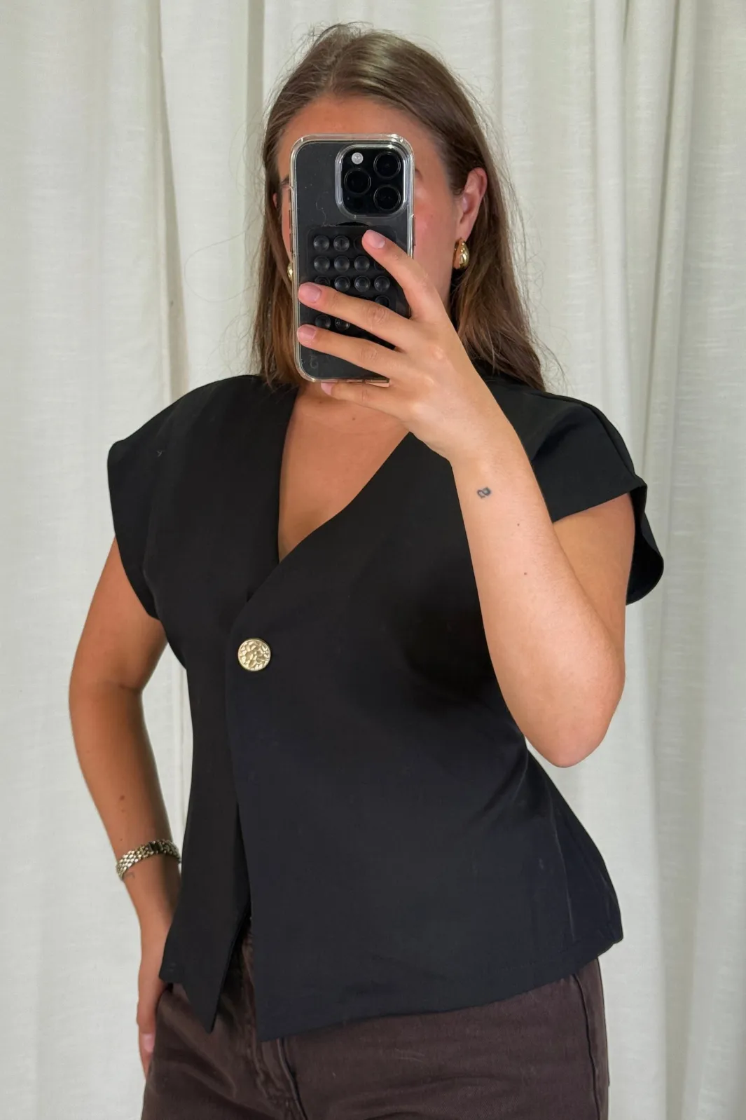 A-bee Sæt 🛍️|T-Shirts & Toppe<Clarice Top