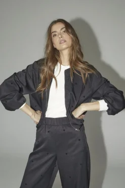 Outlet Clovercc Dot Balloon Jacket 30347 Sæt 🛍️|Overtøj & Jakker