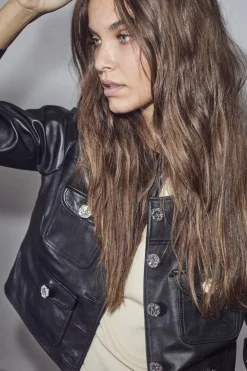 New Cocktail Leather Jacket HL10008 Overtøj & Jakker