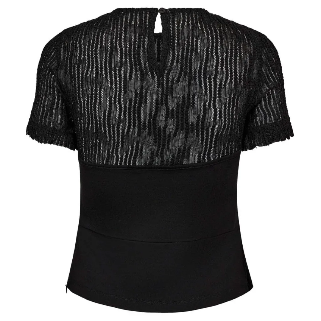 Co´Couture T-Shirts & Toppe<Coltoncc Lace Mix Top 352