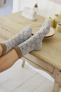 Sale Cosy Socks Logo 37345-75 Strømper & Strømpebukser