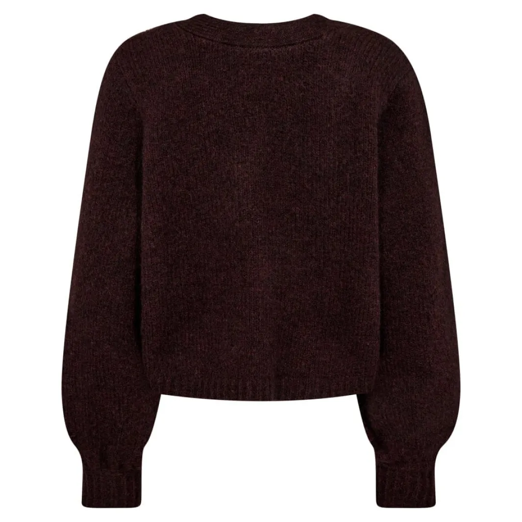 Online Cozycc Twist Back Knit 32127 Strik|Bluser & Skjorter