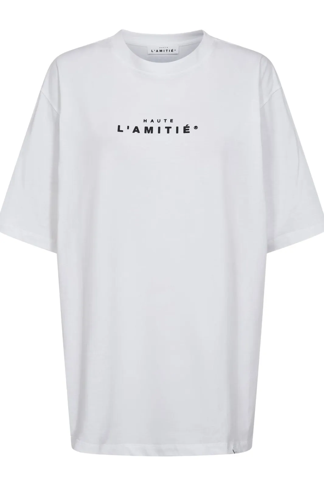 Haute L'Amitié T-Shirts & Toppe<Crew Rub Print Tee HL10385