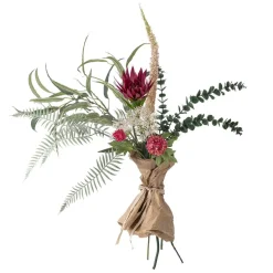 New Crown Buket, Rød, Kunstige Blomster 82061536 Dekoration Til Hjemmet
