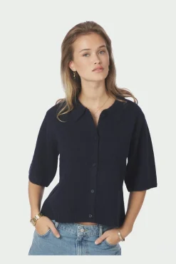 Neo Noir Cardigans|Ammevenligt Tøj<Cunna Knit Blouse 166251