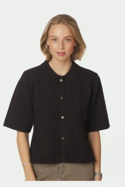Neo Noir Bluser & Skjorter|Ammevenligt Tøj<Cunna Knit Blouse 166251