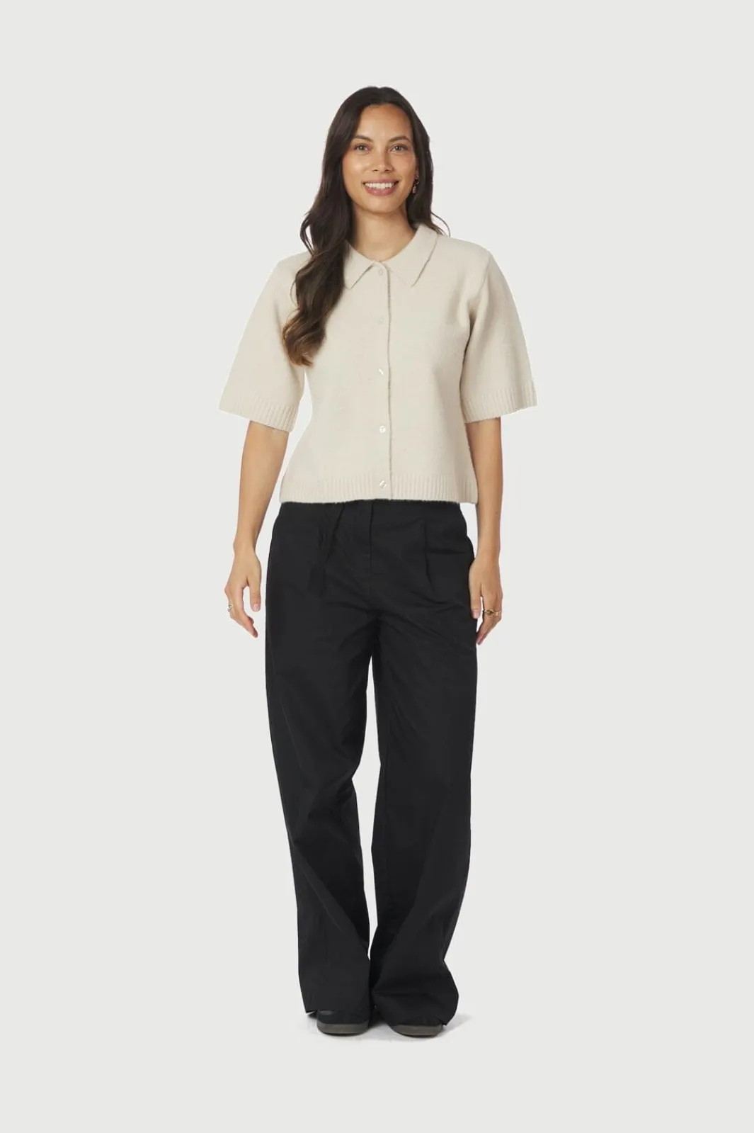 Best Cunna Knit Blouse 166251 Bluser & Skjorter|Ammevenligt Tøj