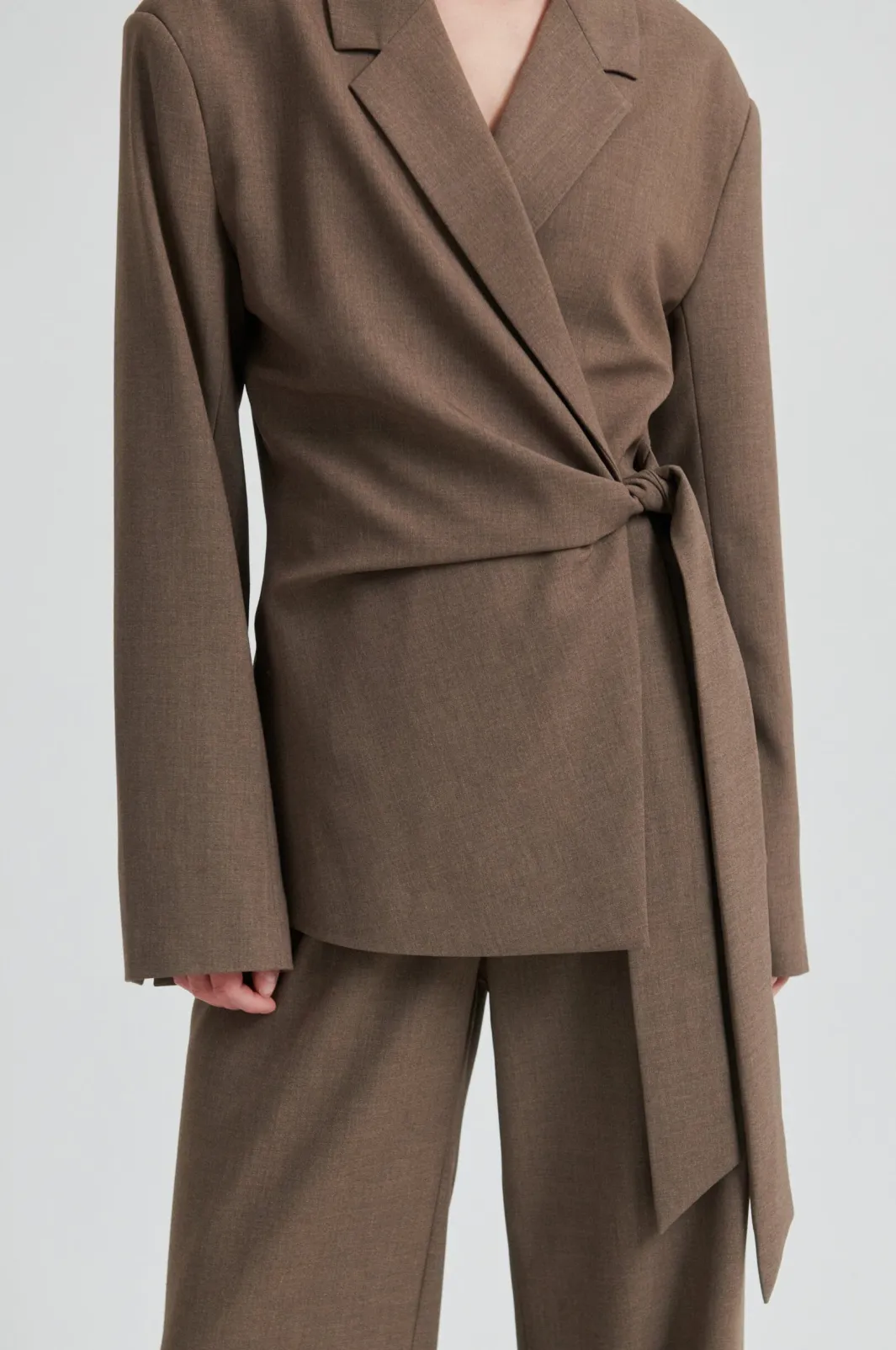 Second Female Sæt 🛍️|Jakkesæt<Dakota Wrap Blazer 60407