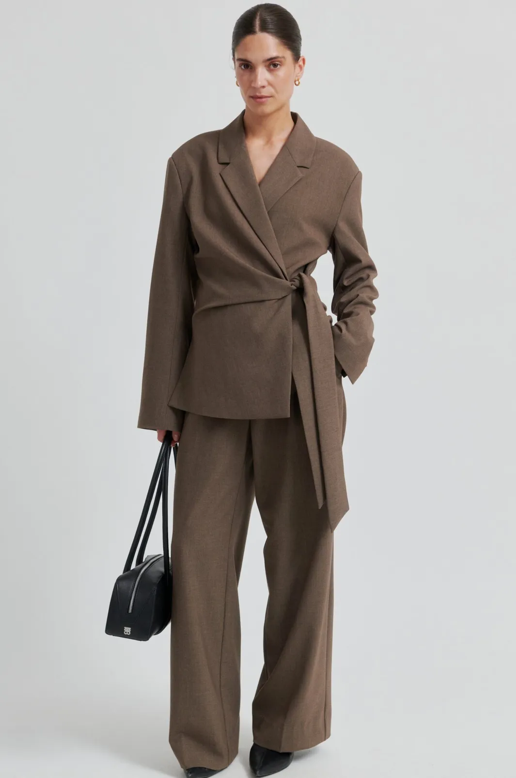 Second Female Sæt 🛍️|Jakkesæt<Dakota Wrap Blazer 60407