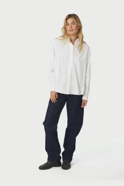 New Dalma Dori Emb Shirt 166746 Bluser & Skjorter|Ammevenligt Tøj