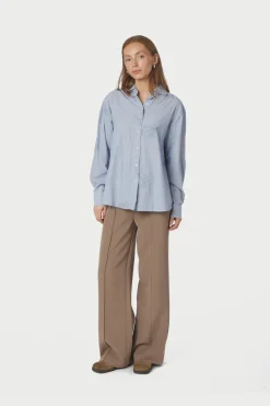Neo Noir Bluser & Skjorter|Ammevenligt Tøj<Dalma Dori Mini Stripe Shirt 167460