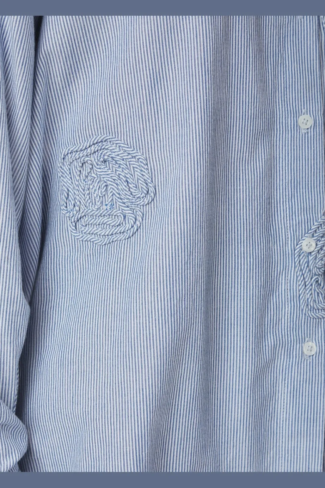 Neo Noir Bluser & Skjorter|Ammevenligt Tøj<Dalma Dori Mini Stripe Shirt 167460