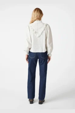 Discount Degas Embroidery Blouse 163440 Bluser & Skjorter|Ammevenligt Tøj