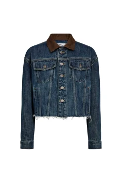 Haute L'Amitié Overtøj & Jakker<Denize Crop Denim Jacket HL10440