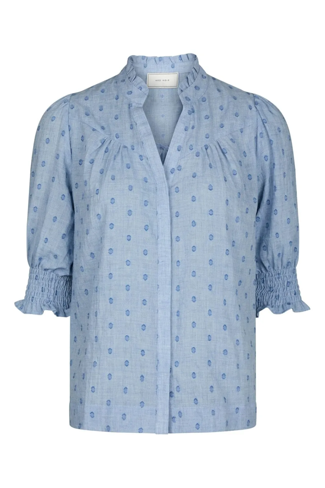 Diana Dobby S Blouse 167750 Bluser & Skjorter