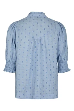 Diana Dobby S Blouse 167750 Bluser & Skjorter