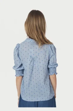 Diana Dobby S Blouse 167750 Bluser & Skjorter