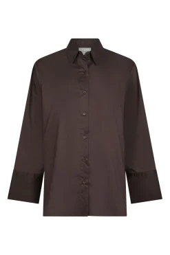 New Dita Poplin Shirt 166159 Bluser & Skjorter|Ammevenligt Tøj