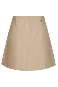 Clearance Donte Melange Pinstripe Skirt 164593 Nederdele