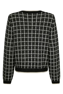 Neo Noir Cardigans|Ammevenligt Tøj<Doro Stitch Knit Cardigan 164513