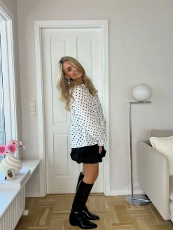 Discount Dot Blouse 127510B Bluser & Skjorter|Ammevenligt Tøj