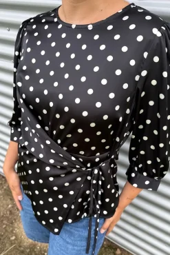 Dear Molly Bluser & Skjorter<Dot Top 155563C