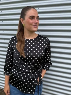 Dear Molly Bluser & Skjorter<Dot Top 155563C