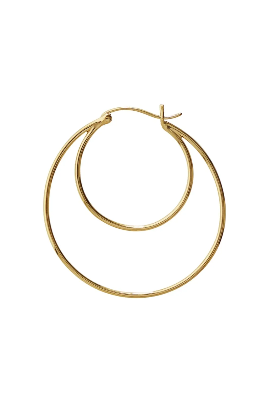 Clearance Double Creol Grande Earring Øreringe