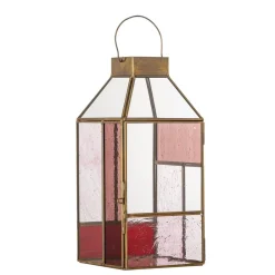 Sale Drew Lanterne, Rosa, Glas 82072736 Dekoration Til Hjemmet
