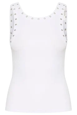 Gestuz T-Shirts & Toppe<DrewGZ eyelet tank top