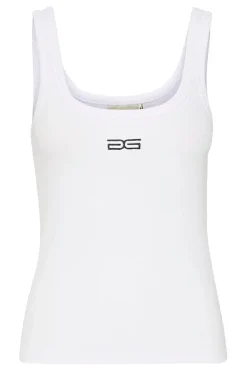 Gestuz T-Shirts & Toppe<DrewGZ sl logo top