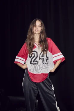 Haute L'Amitié T-Shirts & Toppe<Drift Combo Number Tee HL10478