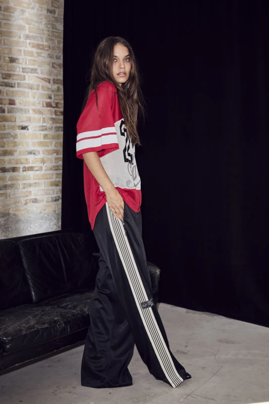 Haute L'Amitié T-Shirts & Toppe<Drift Combo Number Tee HL10478