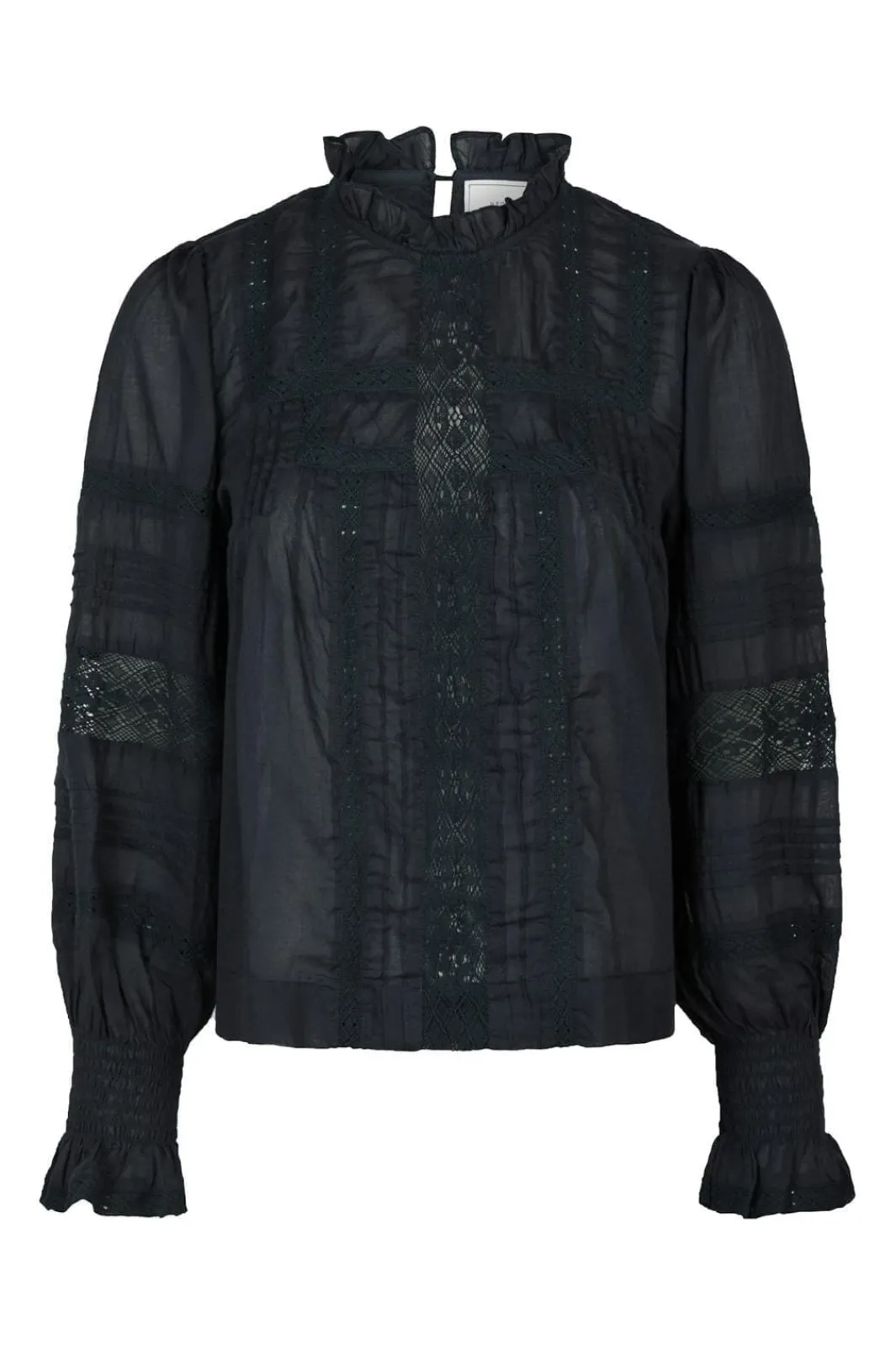 Neo Noir Bluser & Skjorter<Ebba S Voile Blouse 163142