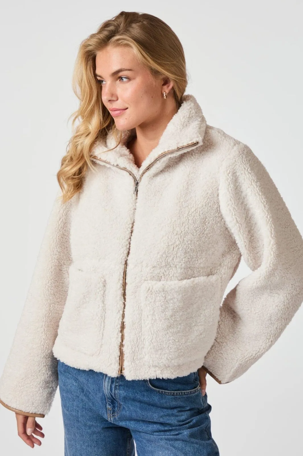 Neo Noir Overtøj & Jakker<Effa Teddy Jacket 164602